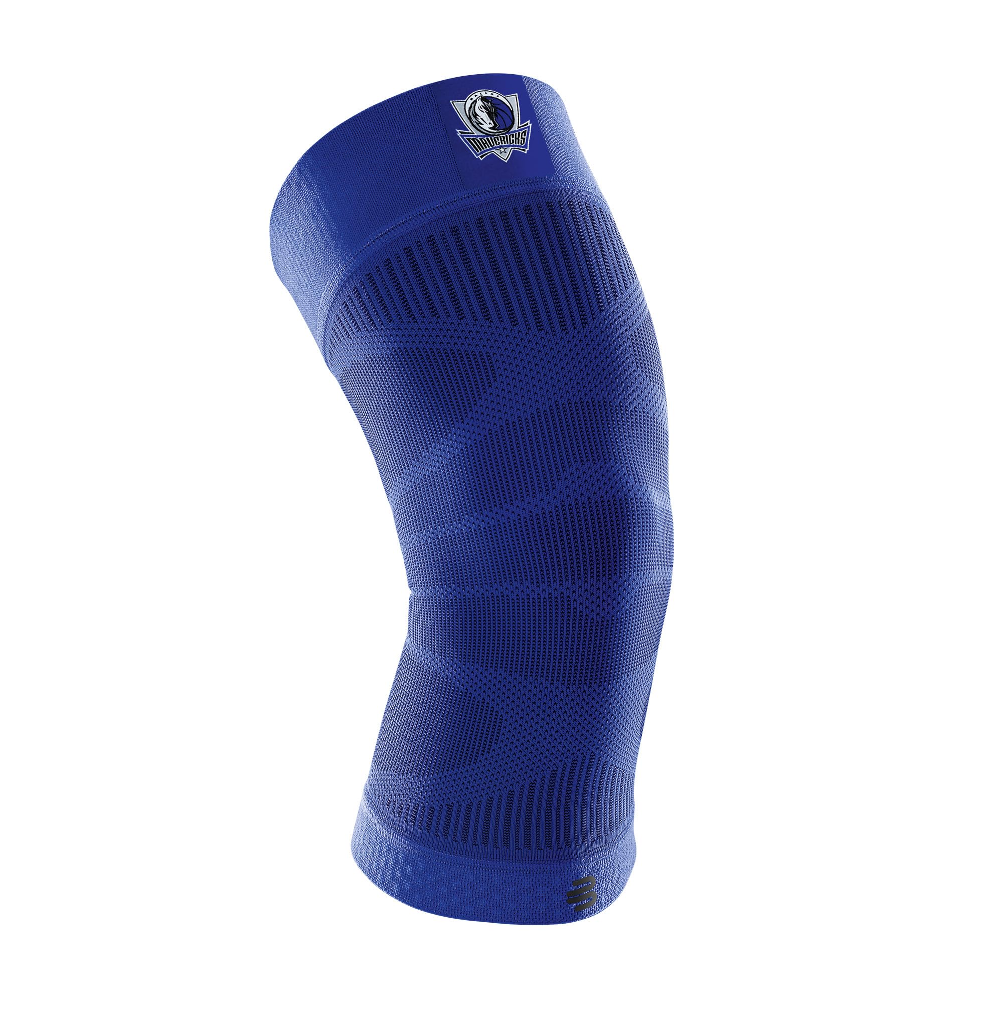 Bauerfeind Sports Compression Knee Support NBA Los Angeles Lakers - Lightweight Design with Gripping Zones for Basketball Knee Pain Relief & Performance (Lakers, S)